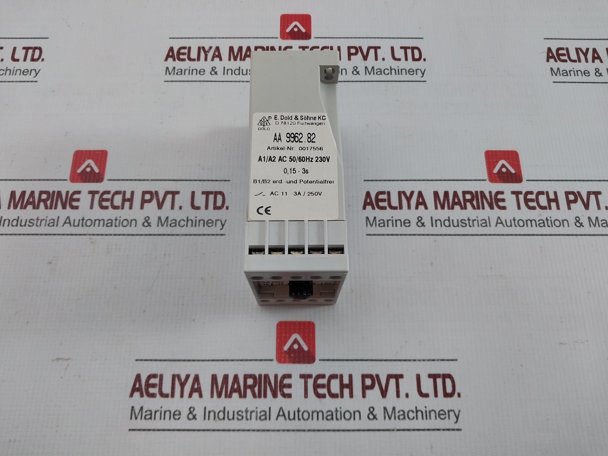 Aa 9962.82 Timer Relay Ac 11 3A/250V E.Dold & Sohne