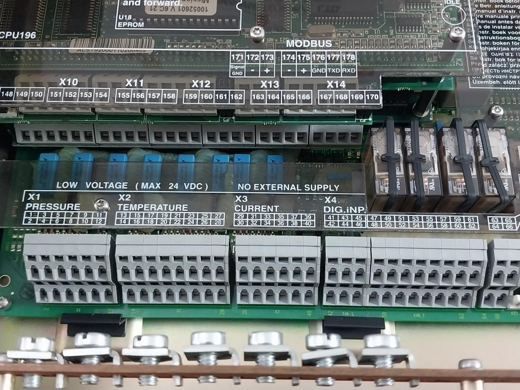 Aalborg Power Panel Modibus 1606-007 Rev.E 24Ac/Dc