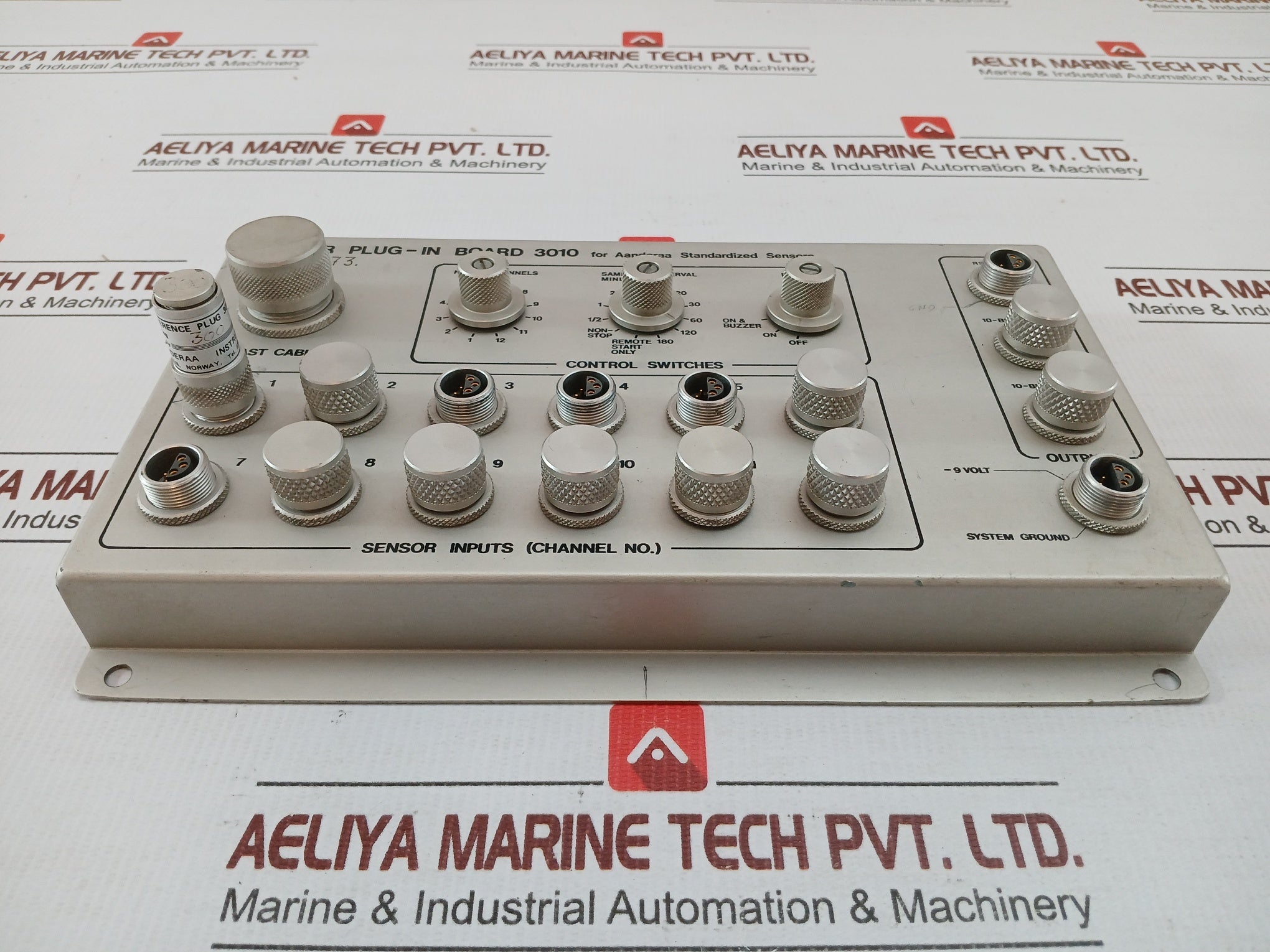 3010 Plug-in Sensor Scanning Unit -9V Aanderaa