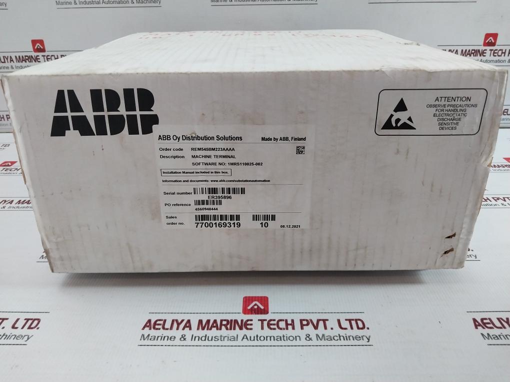 Abb-Plc-Machine-Protection-Terminal-Module-110-240vac-50-60hz-Rem545bm223aaaa-22