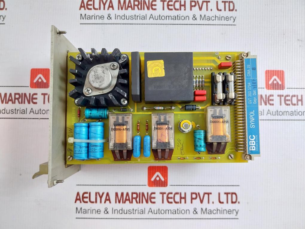 11 He 17B Synchronizing And Protection Control Module 24Vdc 0.6A Abb