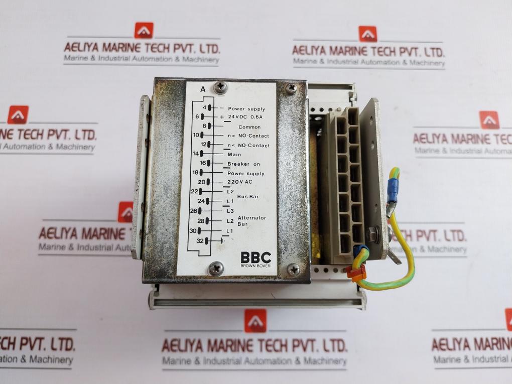 11 He 17B Synchronizing And Protection Control Module 24Vdc 0.6A Abb