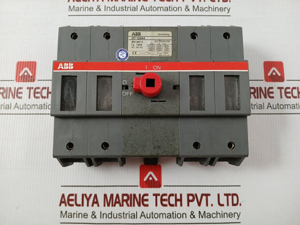 Abb 135A/50-60Hz Load Break Switch Ot 125A4