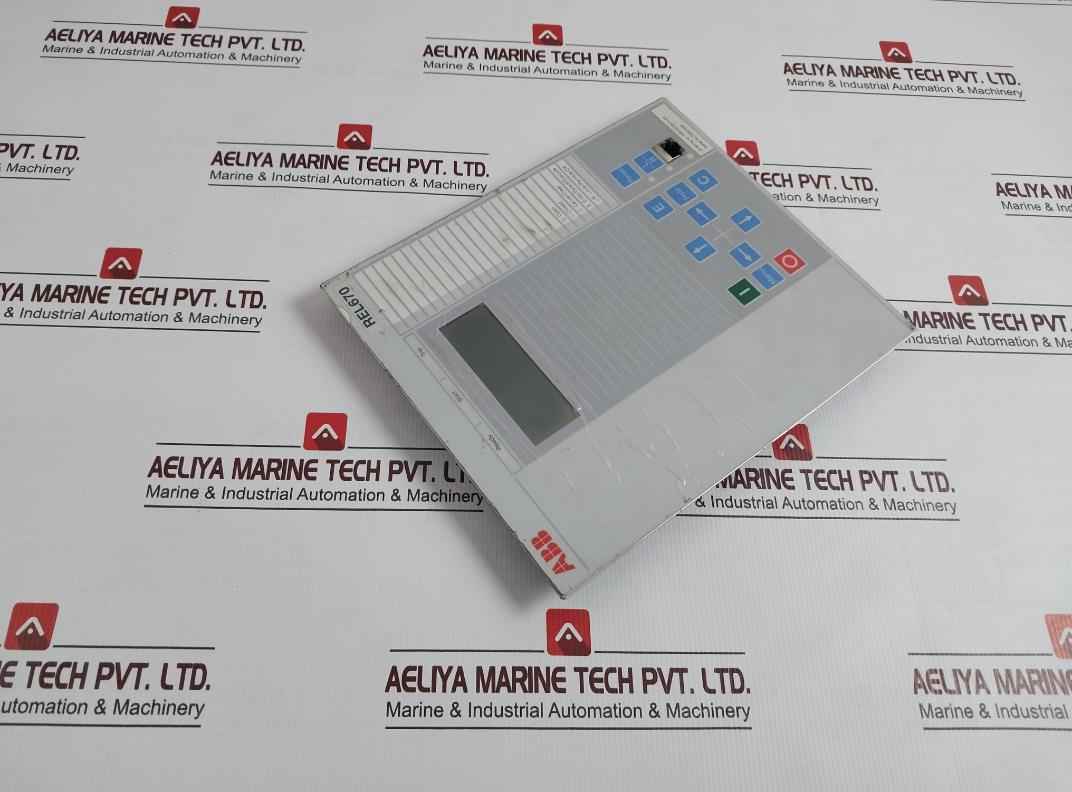Abb 1Mrk000008-hb Bay Control Unit 1/2Lqfb Rev.R.I0 Rel670 (Front Panel Only)