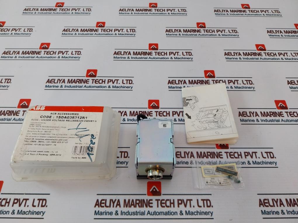 Abb 1Sda038312R1 Undervoltage Release Coil 220/240V 50/60Hz