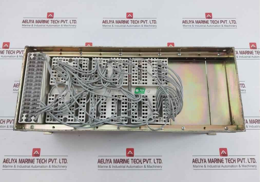 Abb 3-ph High Impedance Diff Relay 110V Dc In 7417 3001-cb (Incomplete)
