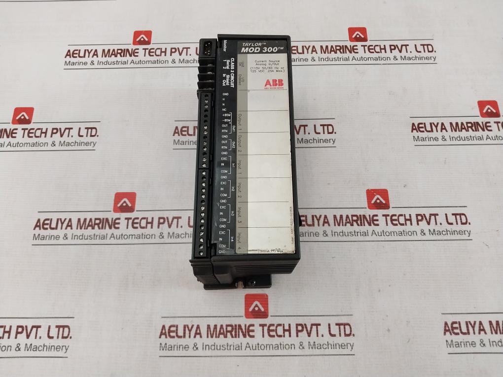 Abb 6231Bp10920C-k Analog I/O Electronic Module Mod 300 6231Bp10910 50Ma Pt
