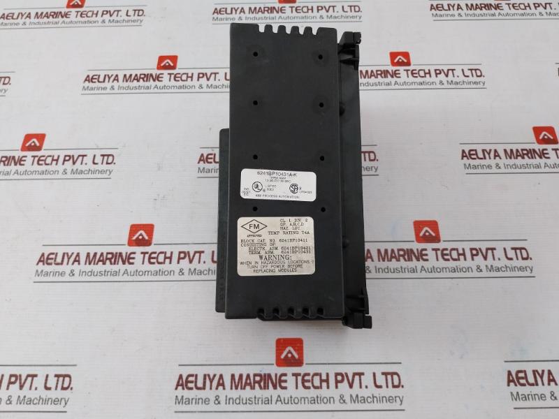 Abb 6241Bp10421A-k Analog I/O Electronic Module 12/24 Vdc