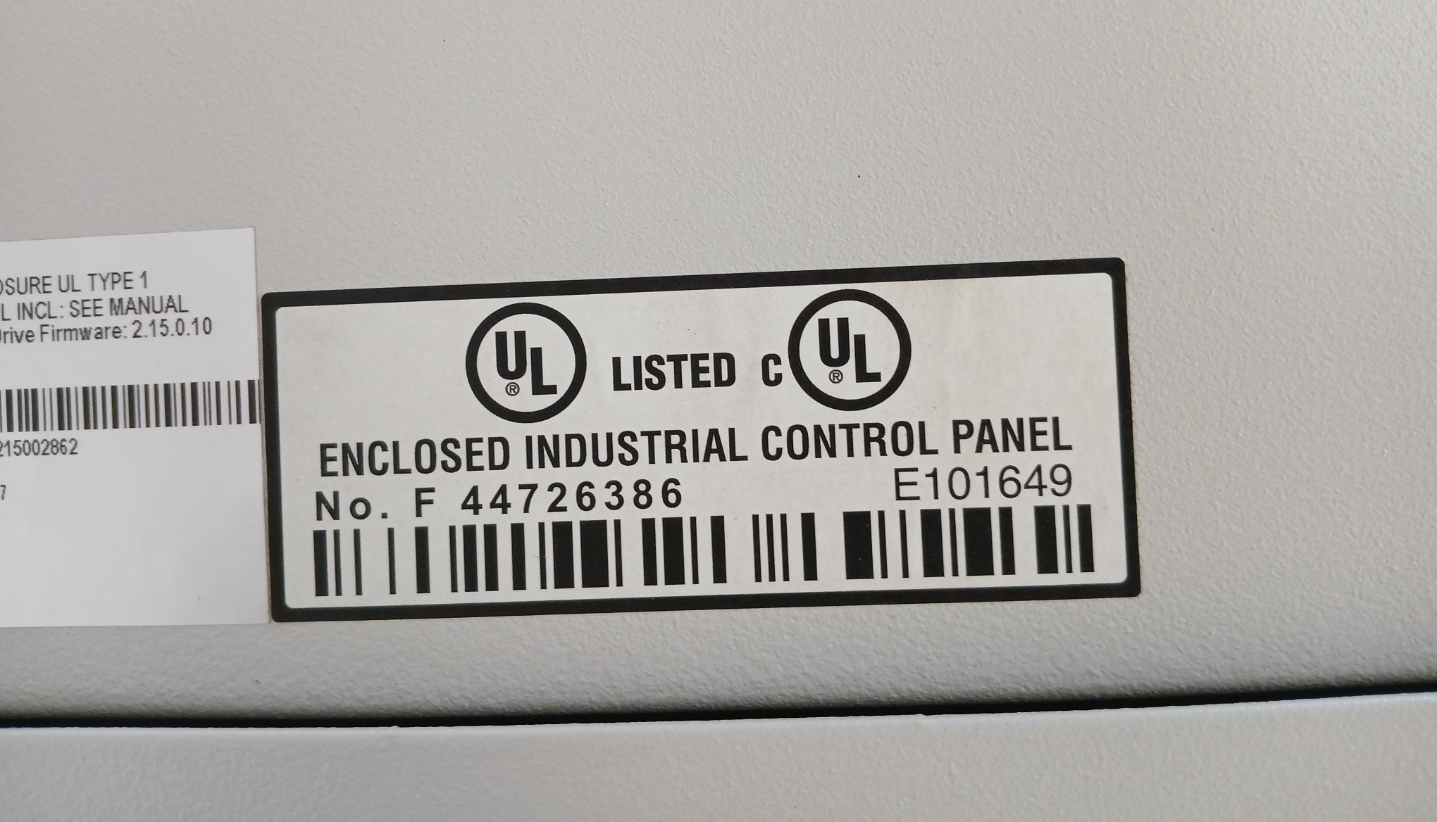 Abb Acs580-0P-156A-4 Drive For Hvac Enclosed Industrial Control Panel 440-480Vac