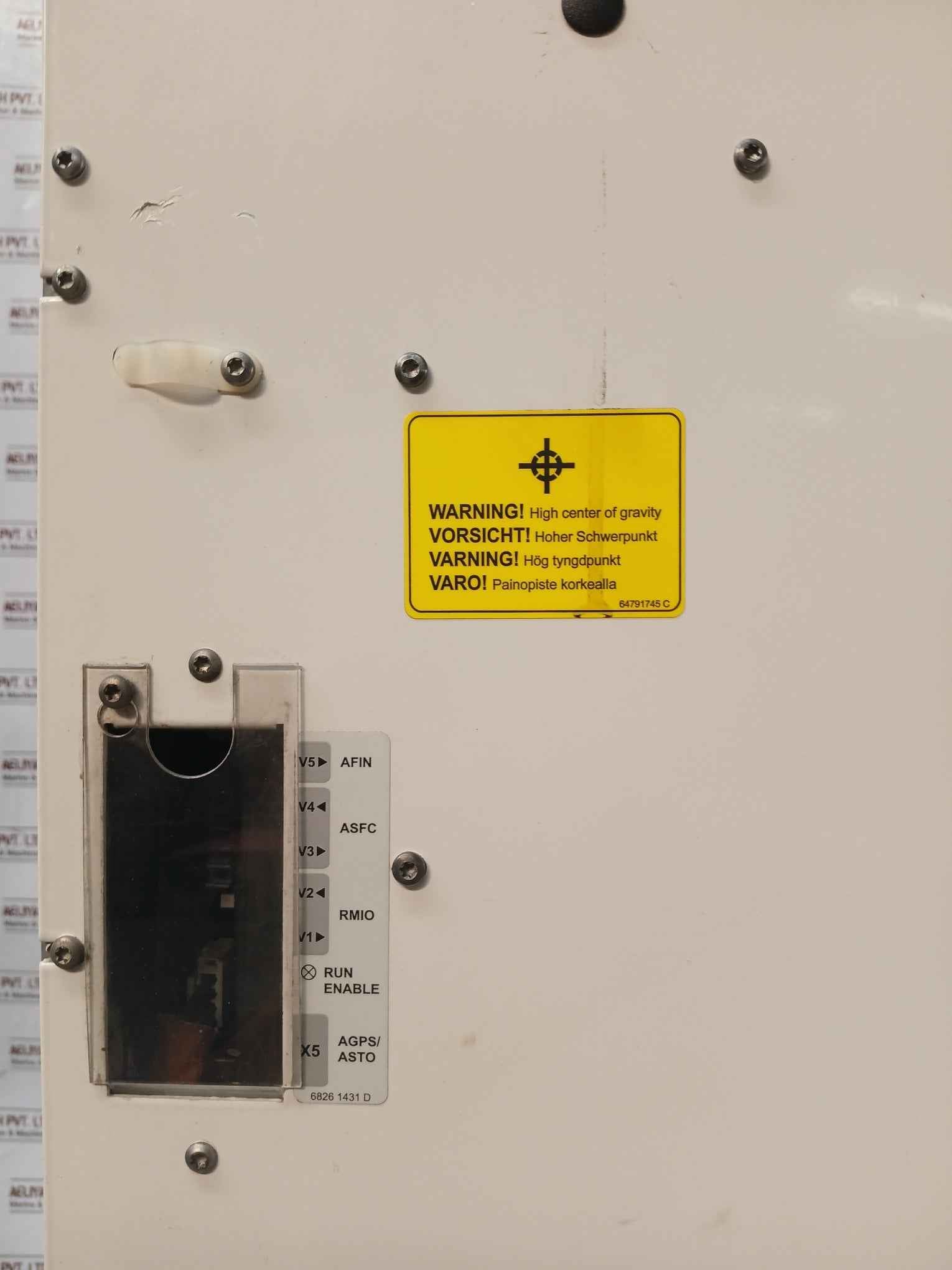 Abb Acs800-104-0440-7+e205+q950+v991 Frequency Drive 709–976 Vdc 458 Adc
