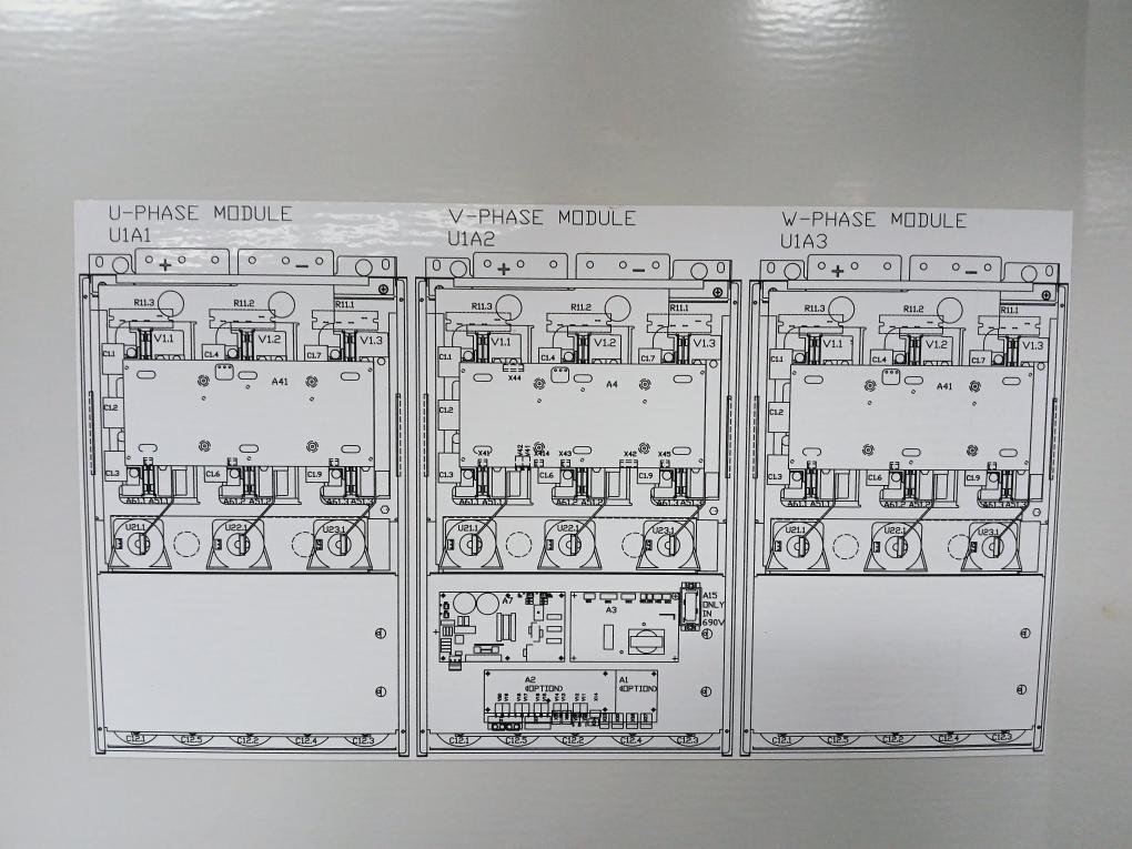 Abb Oy Acw6342625600000300902 Multidrive Module Acs600 64310771 2196A 0-300Hz