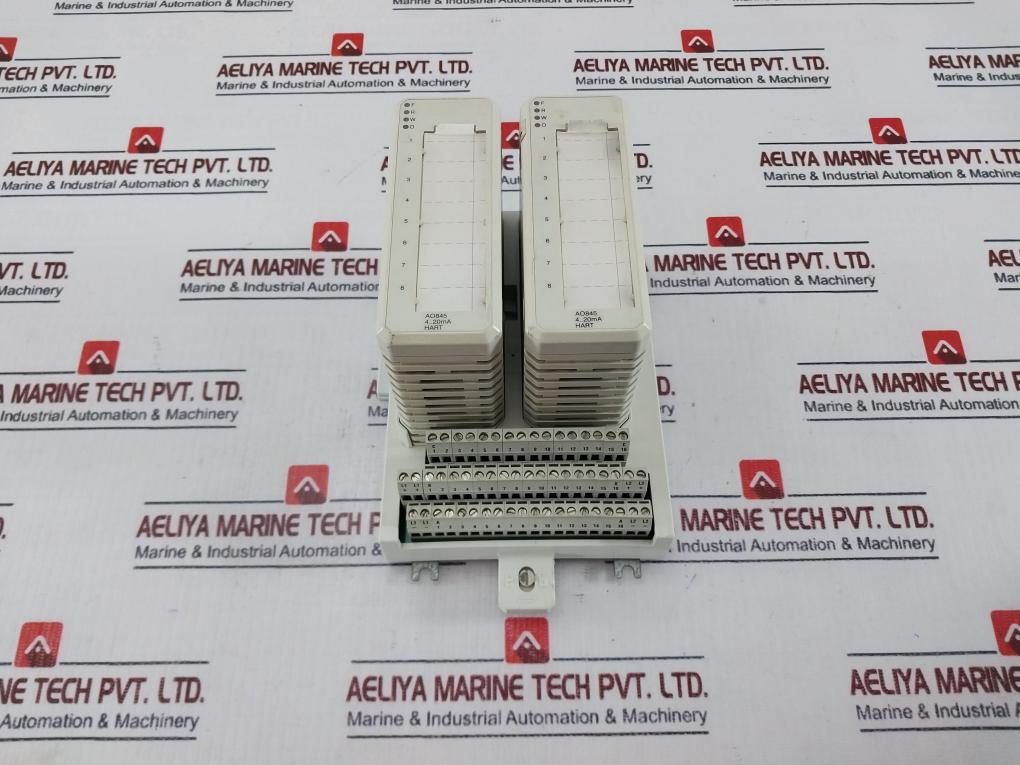 Abb Ao845 3Bse023676R1 Analog Output Module With Base 3Bse020850R1