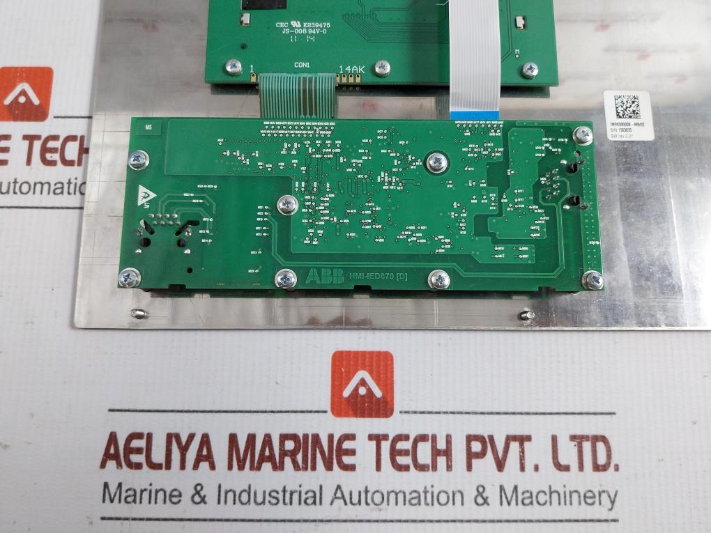 Abb Bay Control Display Module 1Mrk000008-mbr02