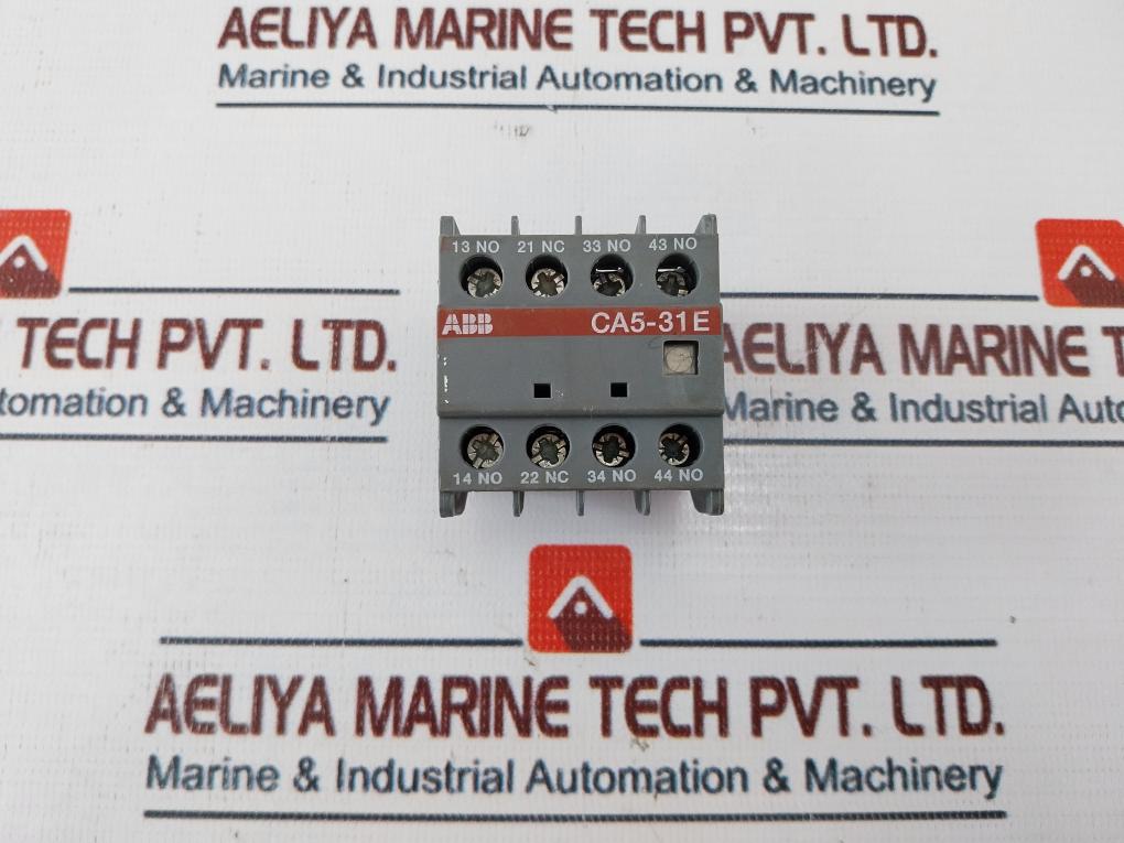 Abb Ca5-31E Auxiliary Contact Block Iec 947-5-1