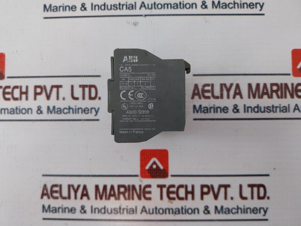 Abb Ca5-31E Auxiliary Contact Block Iec 947-5-1