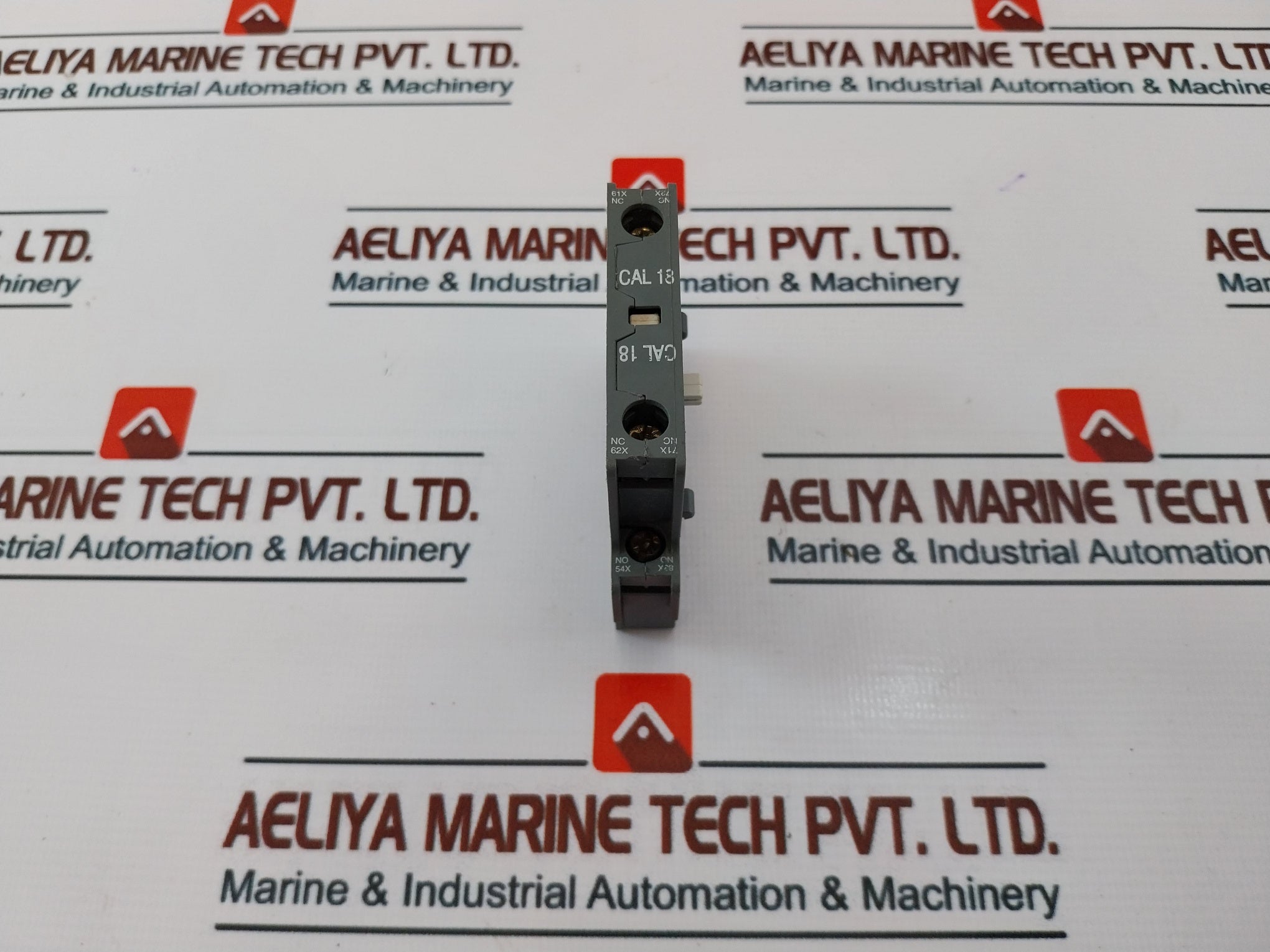 Lot Of 2X ABB CAL18-11B Auxiliary Contact 16A 690V