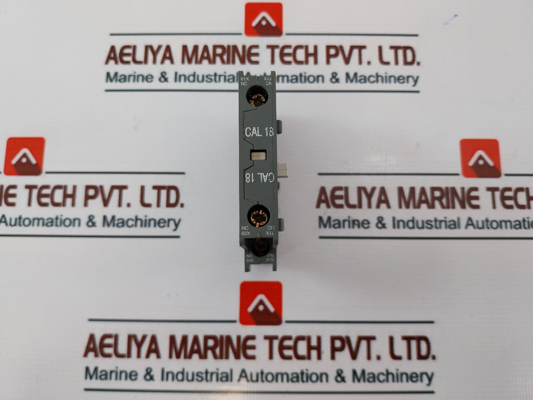 Lot Of 2X ABB CAL18-11B Auxiliary Contact 16A 690V