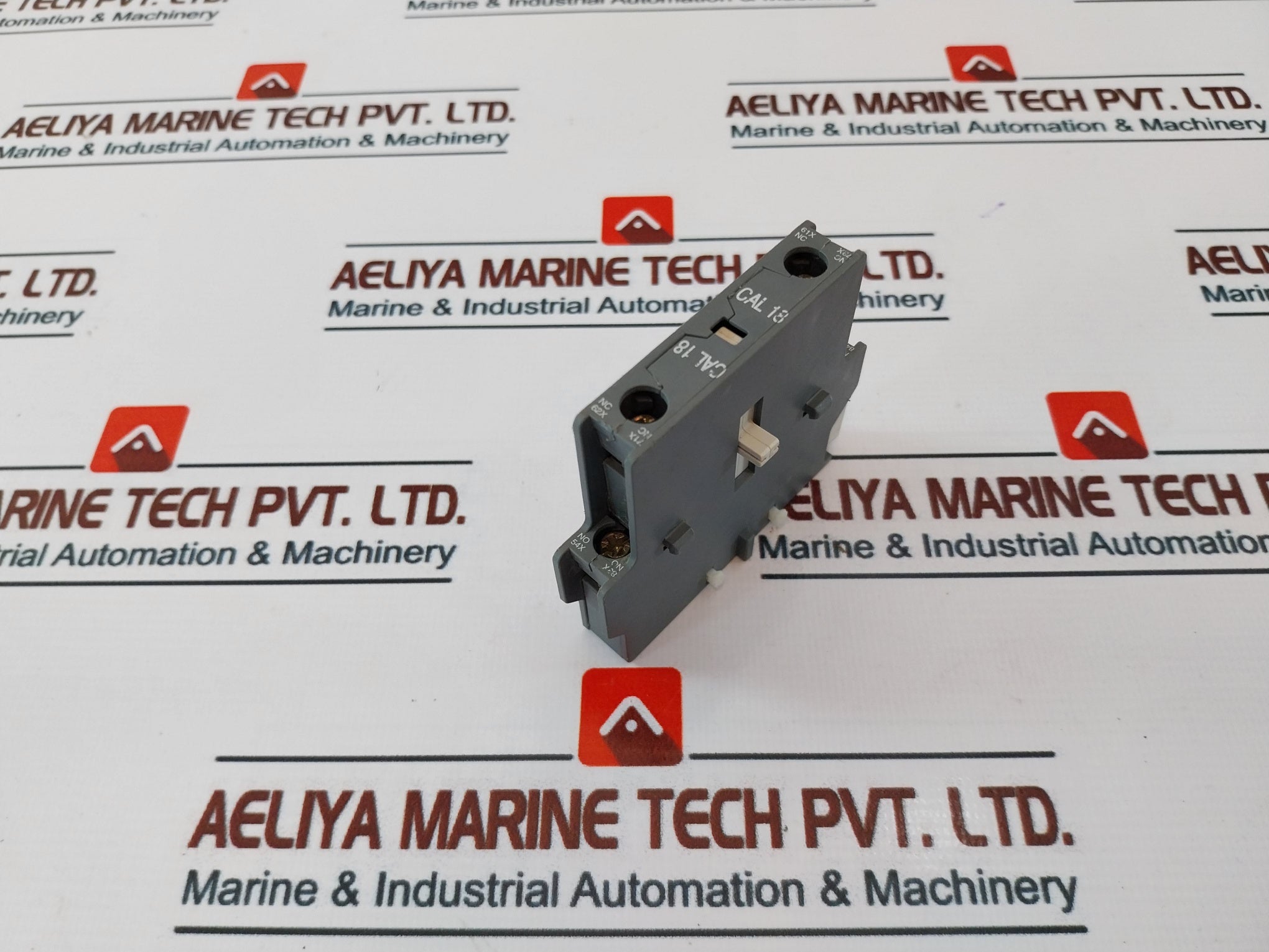 Lot Of 2X ABB CAL18-11B Auxiliary Contact 16A 690V