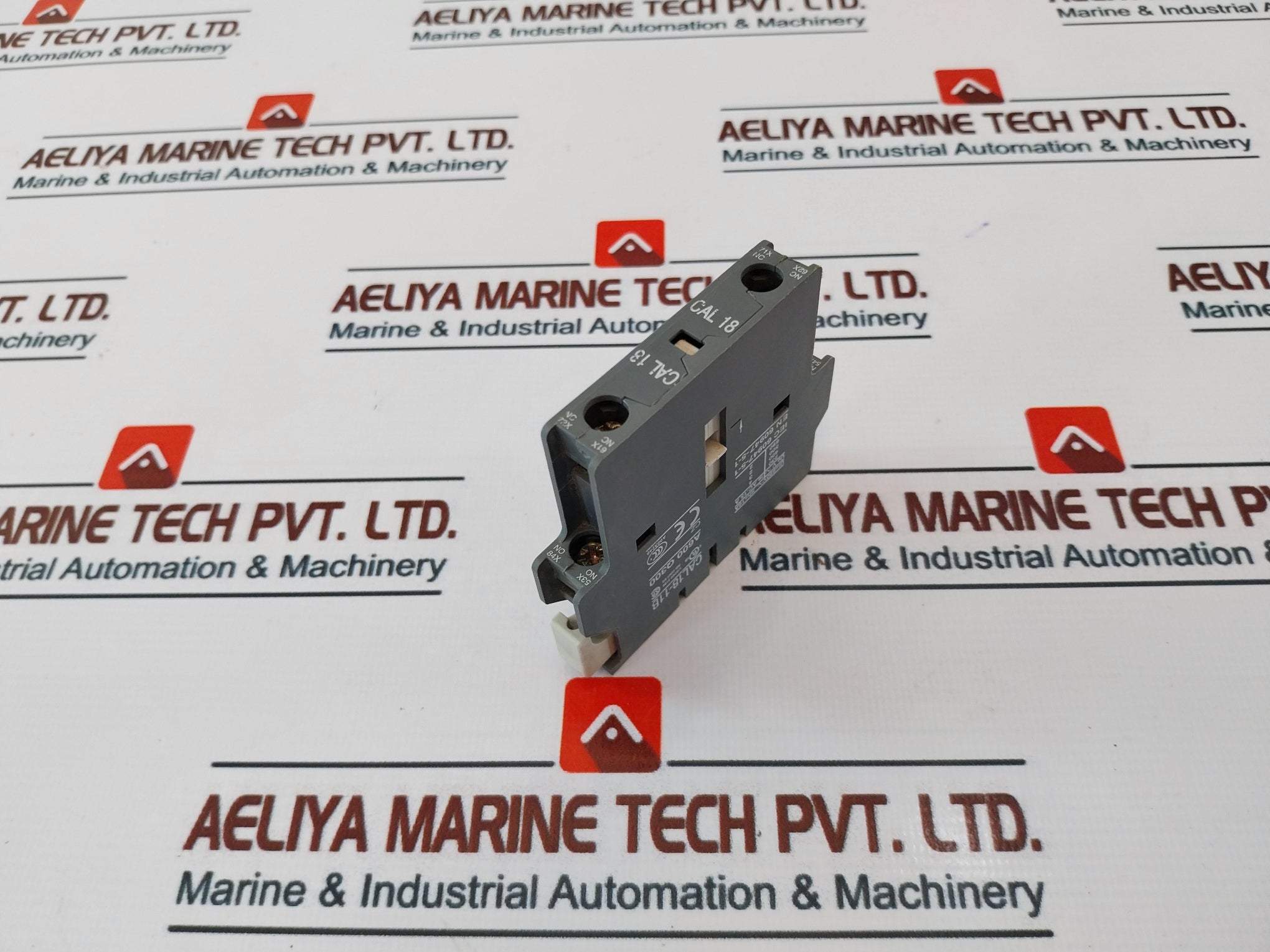 Lot Of 2X ABB CAL18-11B Auxiliary Contact 16A 690V