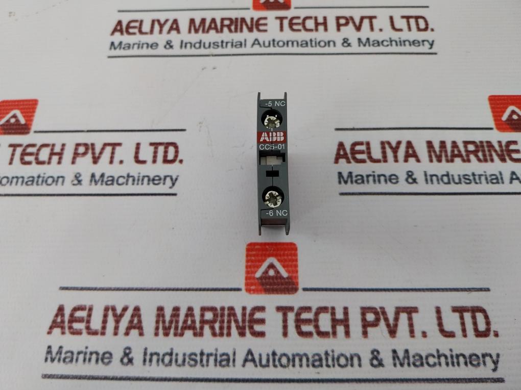 Abb Cc5-01 Auxiliary Contact Block 16A 690V~