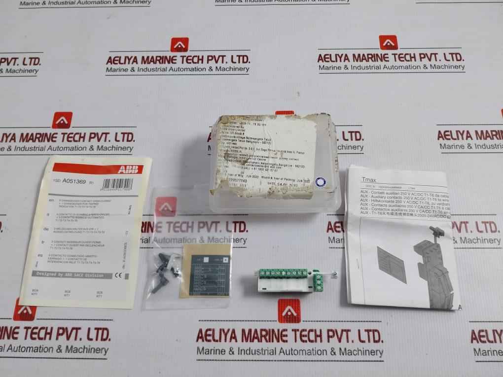 Abb Changeover Auxiliary Contact 5A- 250V Ac 20X21 Part No 1Sda051369R1