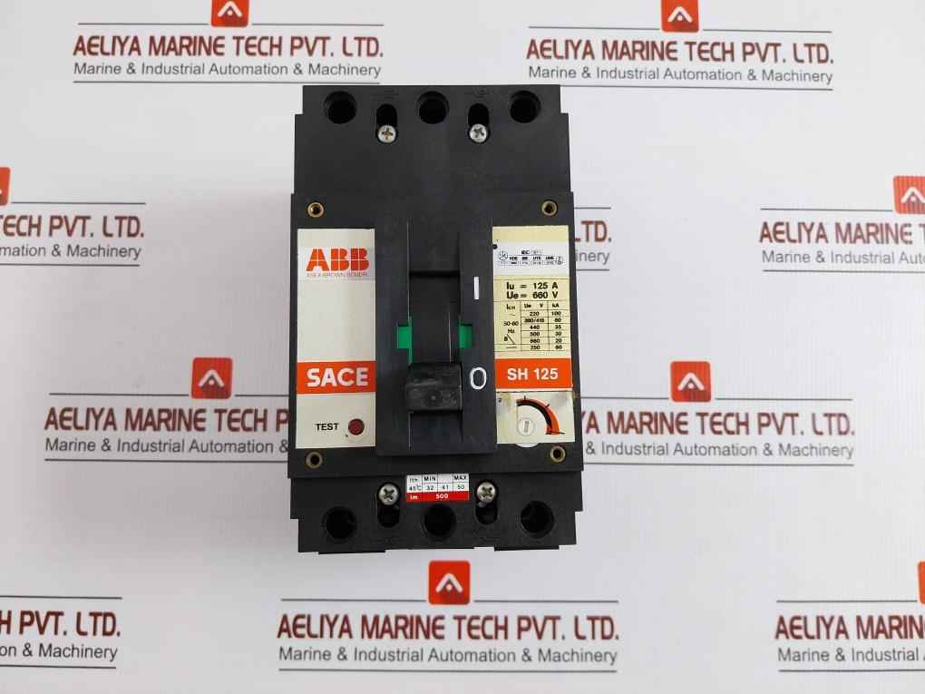 Abb Circuit Breaker Icn -50-60Hz 10 A 380 V Ith 45˚C Sh 125