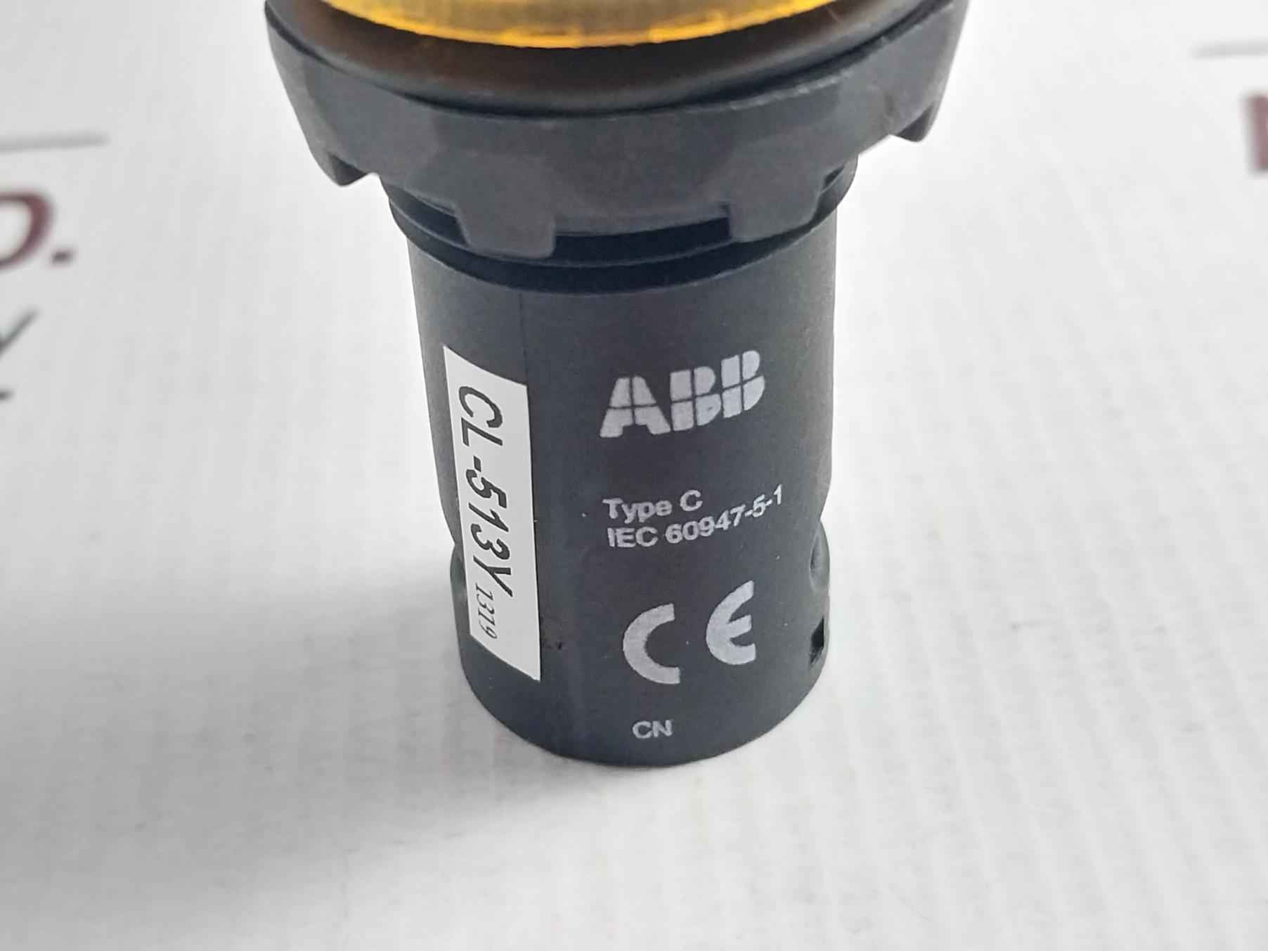 Abb Cl-513y Pilot Light 110-130v Ac