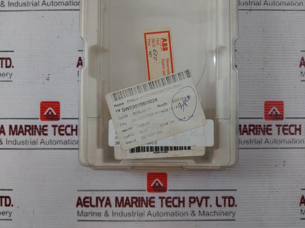Abb Cma 32 Generator Relay Board