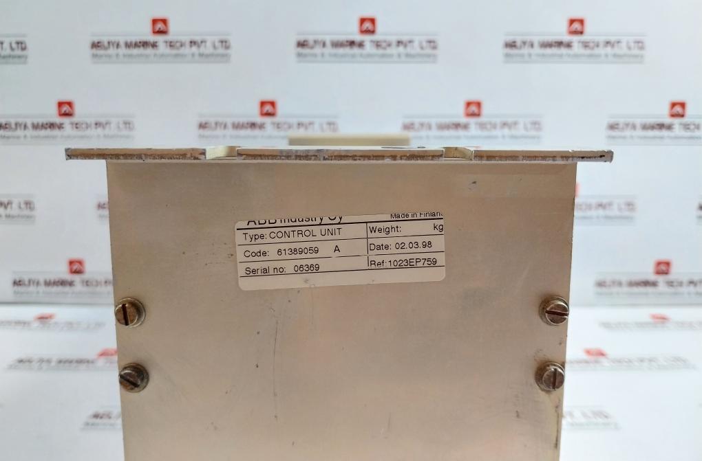 Abb Control Unit Rack Module 61389059 A