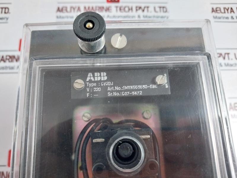 ABB CV2DJ Medium Voltage Auxiliary Relay 220V 1MYN563630-EBE
