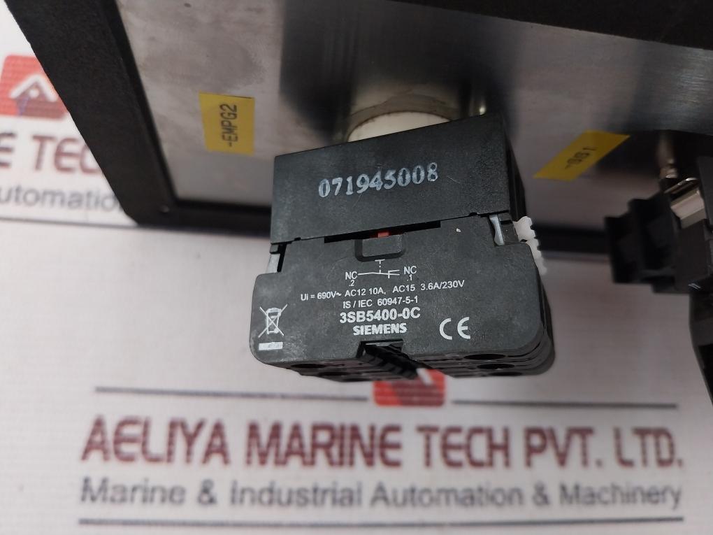 Abb De-42279 Stainless Control Box W/E?Stop Gate Access & Fault Reset Button
