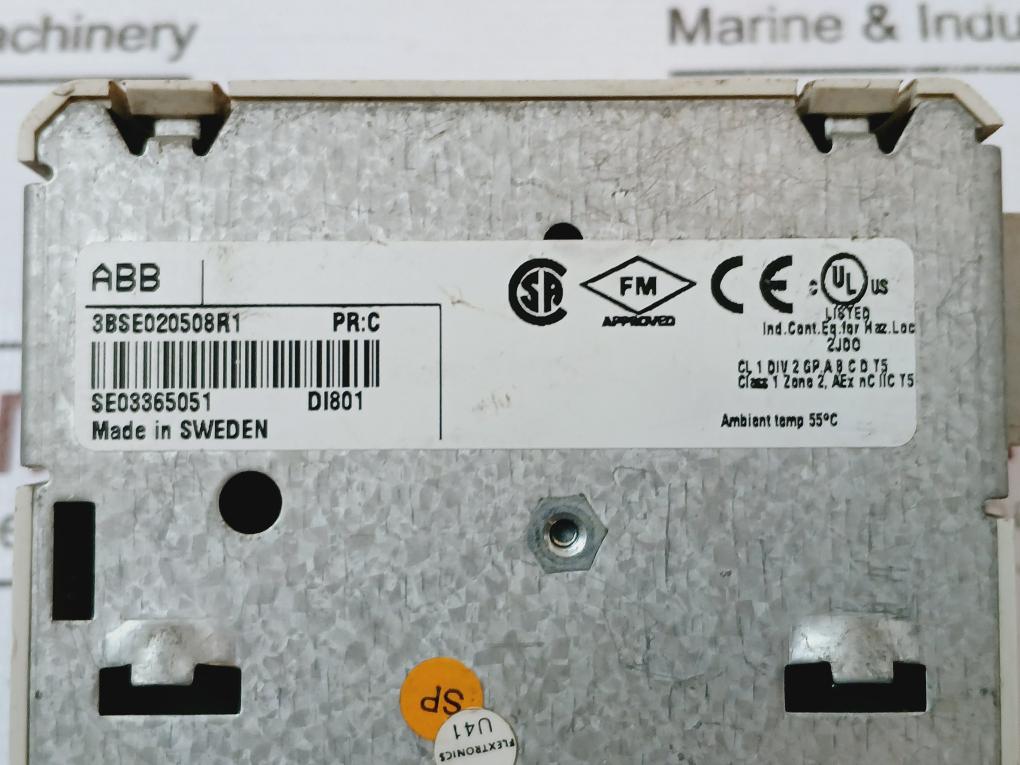 Abb Di801 3Bse020508R1 Digital Input Module 24V - Aeliya Marine Tech