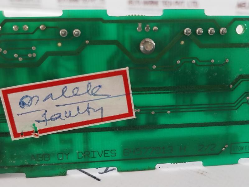 Abb Dsmb-02c Control Board Pcb Rev: G, 94v-0