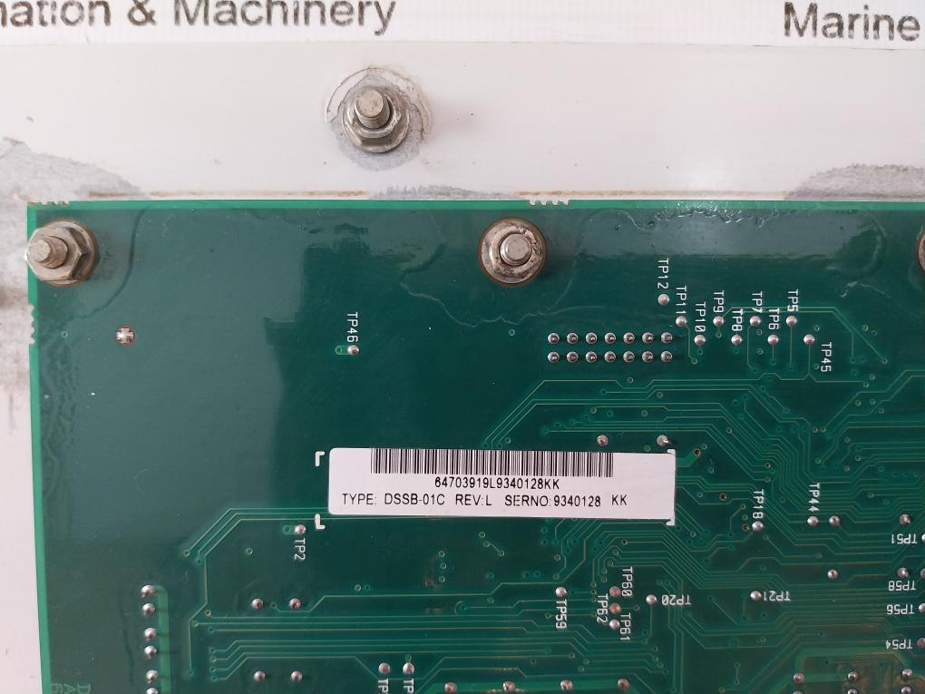 Abb Dssb-01c Main Control Board Rev L 94v-0 P41951c 64653253f