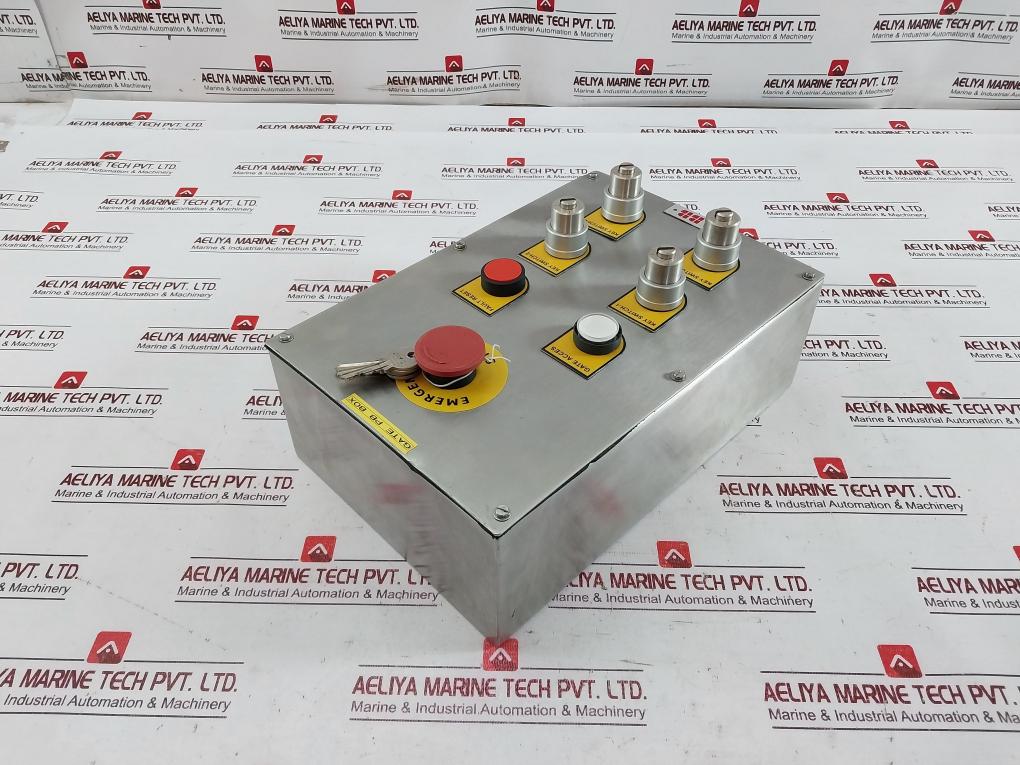 Abb Gate Pb Push Button Box 230Vac/8A 201939100 3Sb5400-0B 3Sb5400-0C