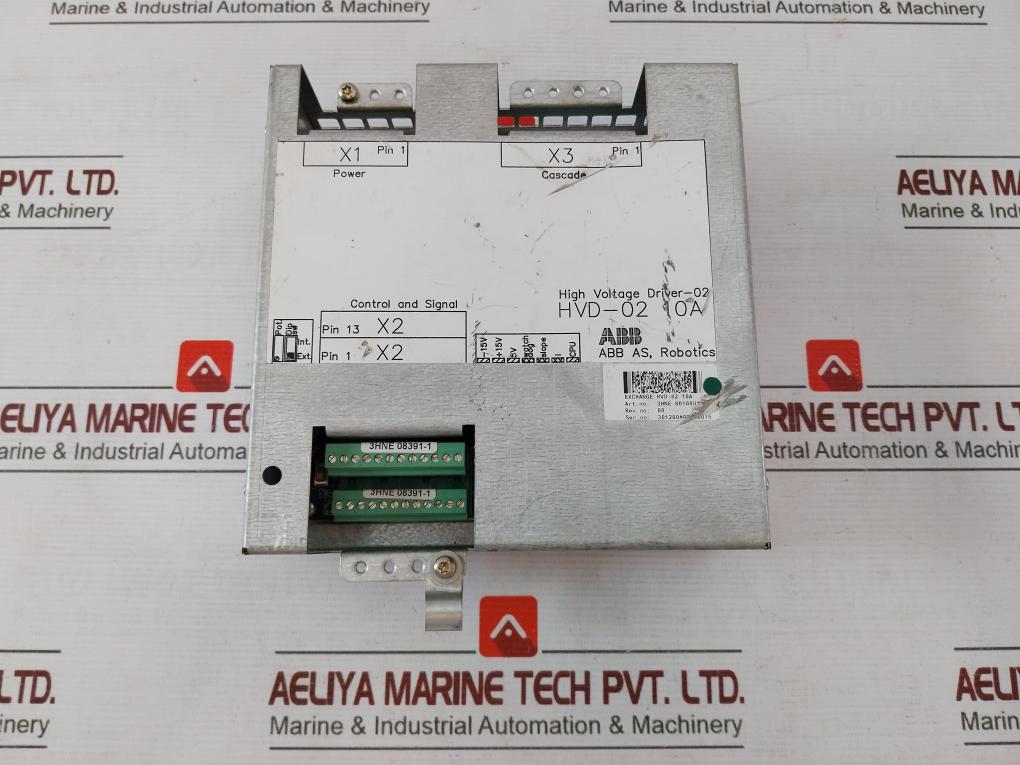 Abb Hvd-02 10A High Voltage Driver-02 5V -15V/+15V 3Hne 08391-1 Rev No 8
