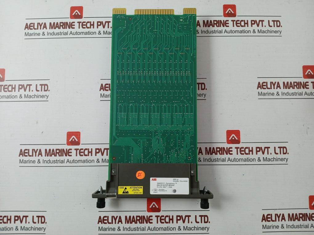 Abb Imaso11 Analog Output Module 24V 15Va Rev: A 6644004A1