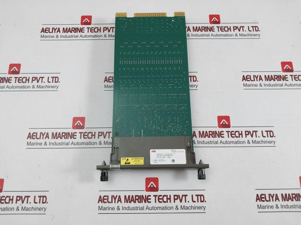 Abb Imaso11 Analog Output Module Rev: A 24V 15Va