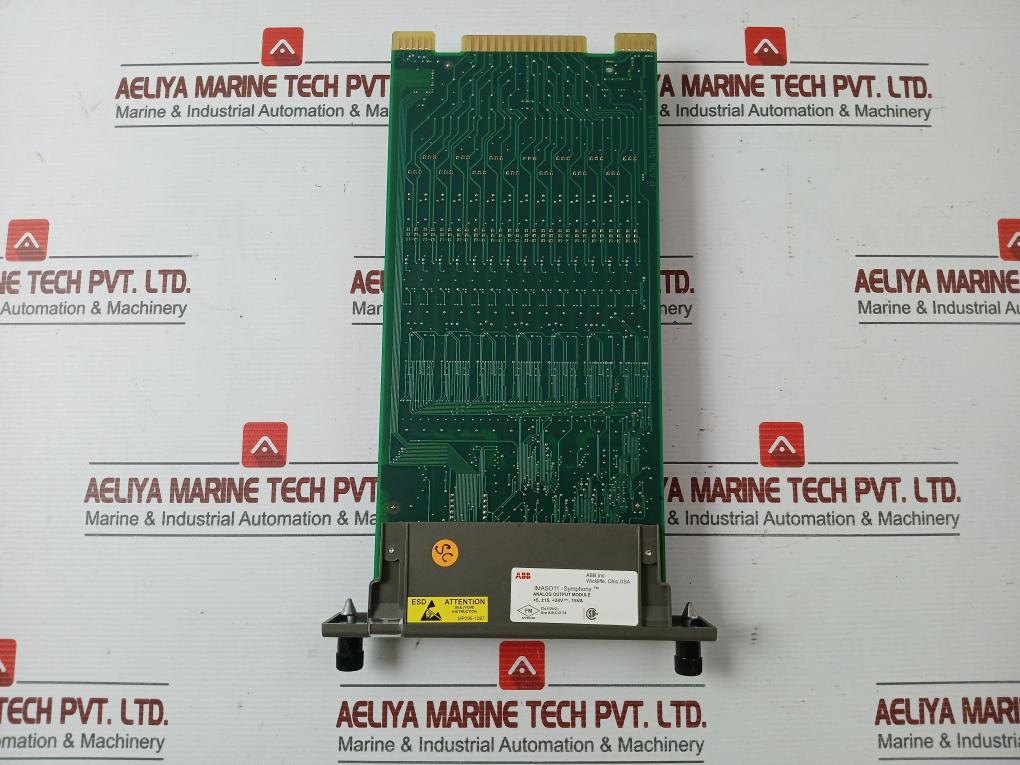 Abb Imaso11 Analog Output Module 24V 15Va Rev: A 6644689A1