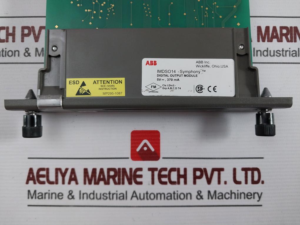 Abb Imdso14 Analog Output Module 5V, 370 Ma Ce11I03464