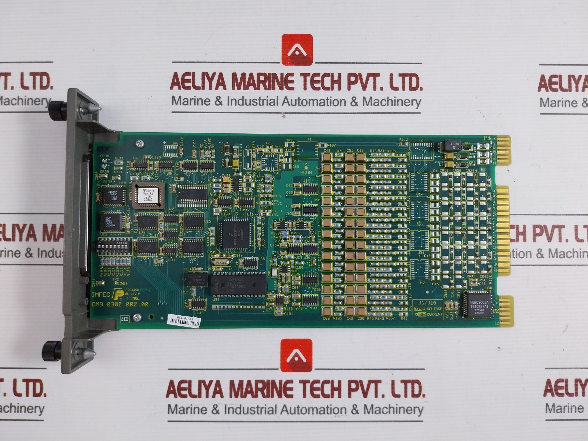 Abb Imfec12-1 Analog Input Pcb Module