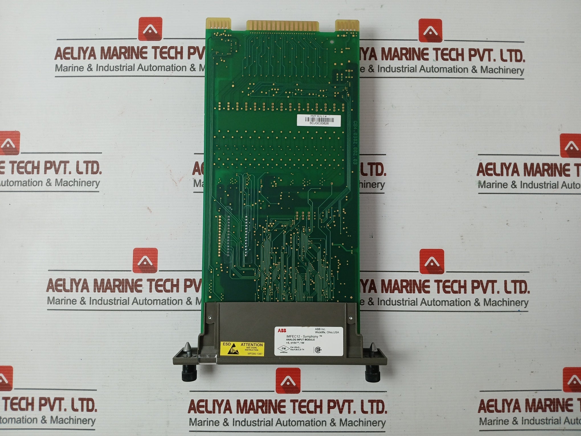 Abb Imfec12 Analog Input Module Circuit Board