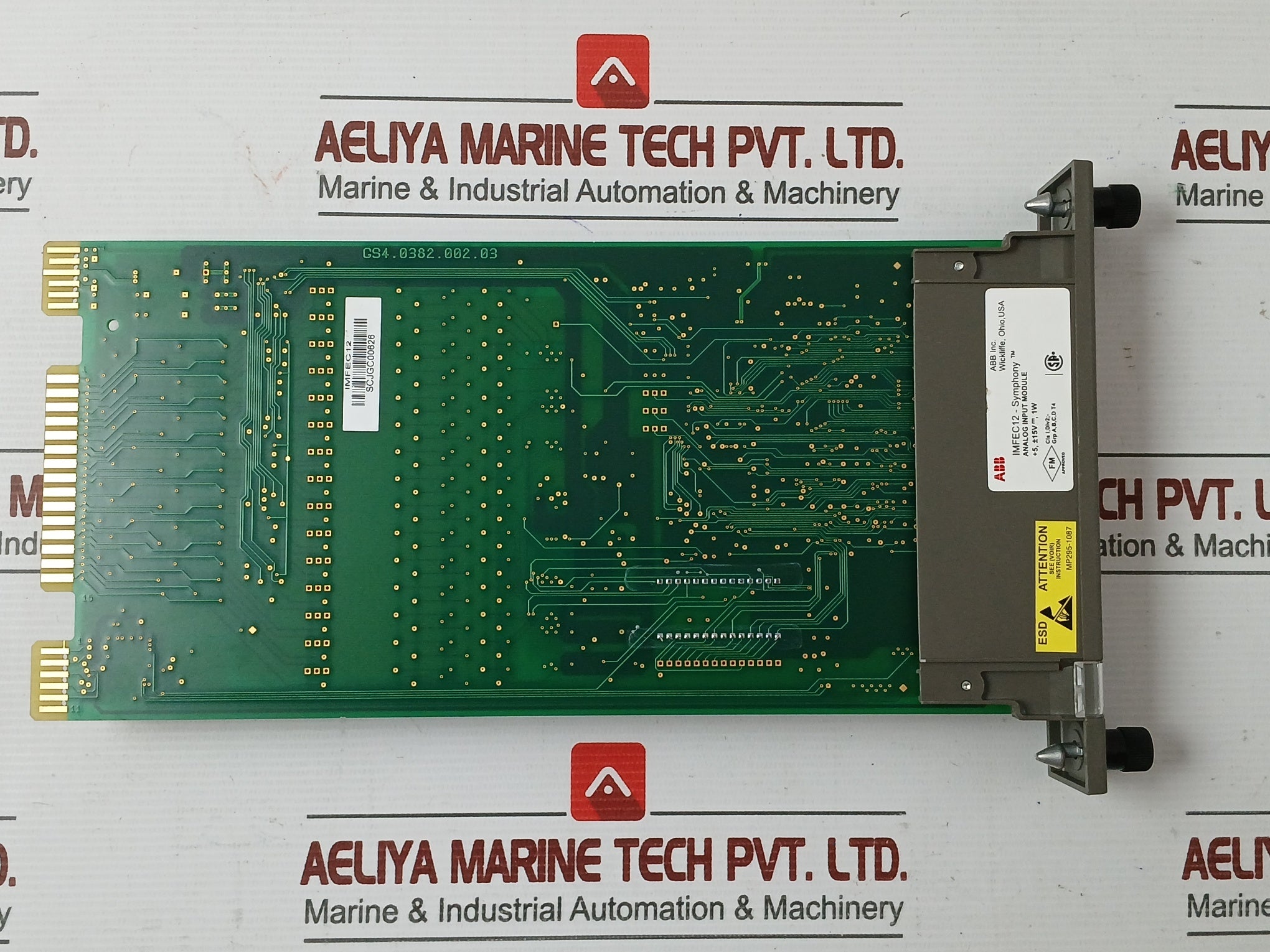 Abb Imfec12 Analog Input Module Circuit Board