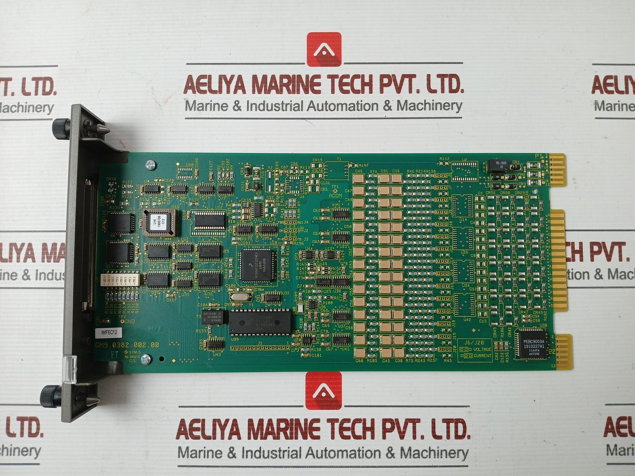 Abb Imfec12 Analog Input Module Rev D