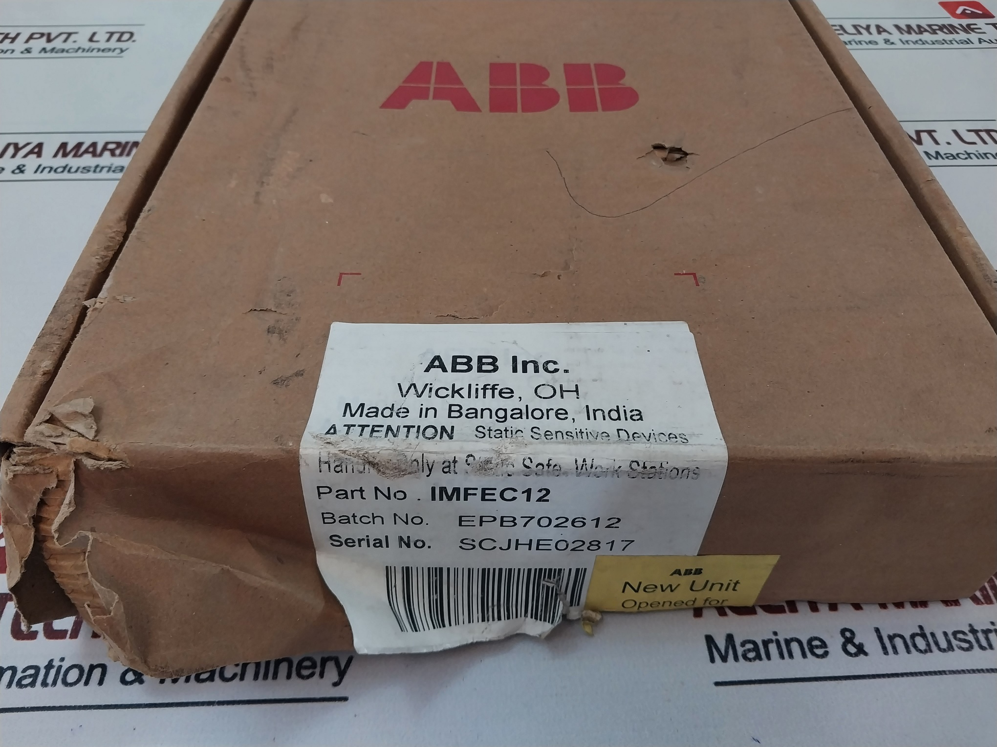 Abb Imfec12 Symphony Analog Input Module Rev D