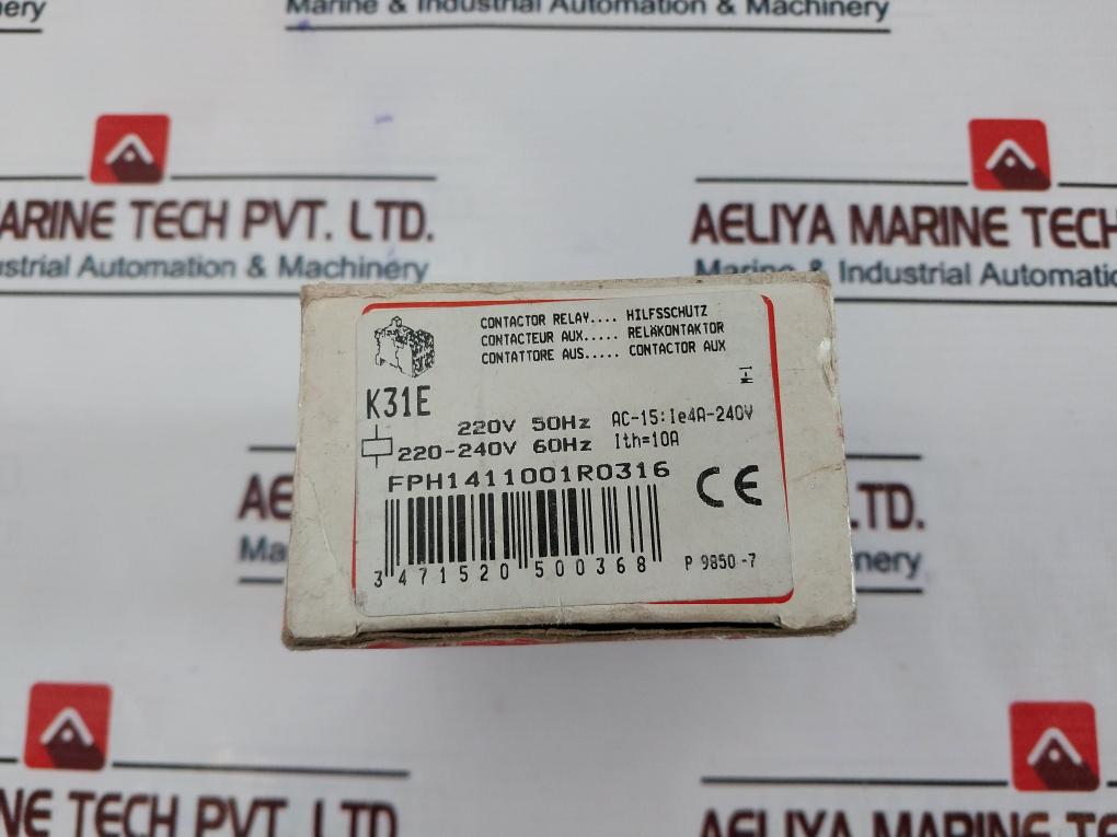ABB K31E Contactor Relay 220/240v 50/60hz