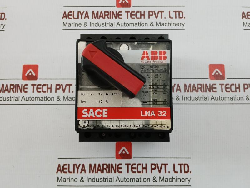 Abb Limitor Circuit Breaker 660 V Part No: Lna 32