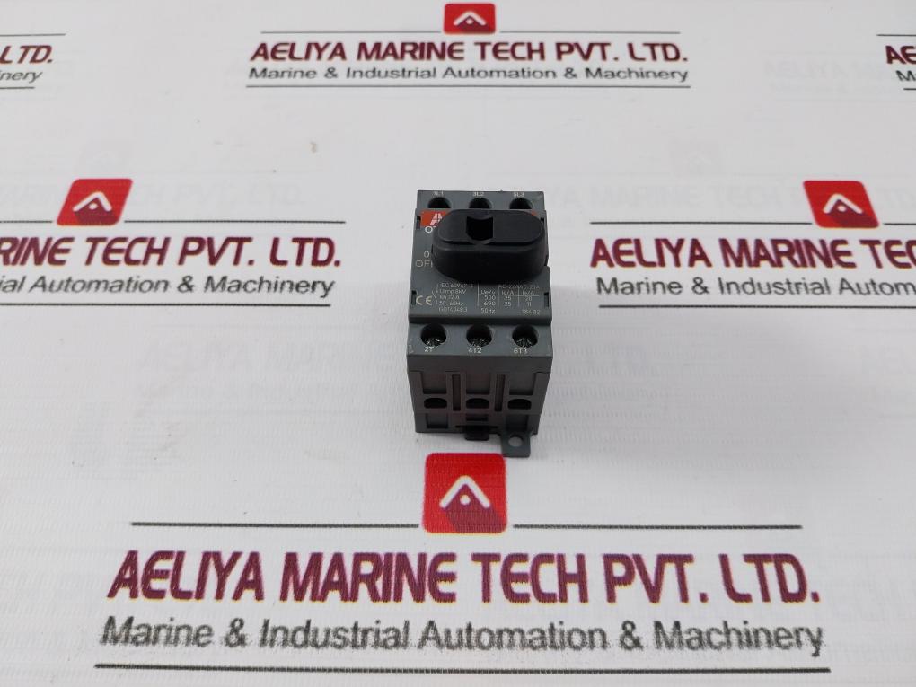 Abb Ot25F3 Disconnect Switch 50-60Hz 32A 60-75°C