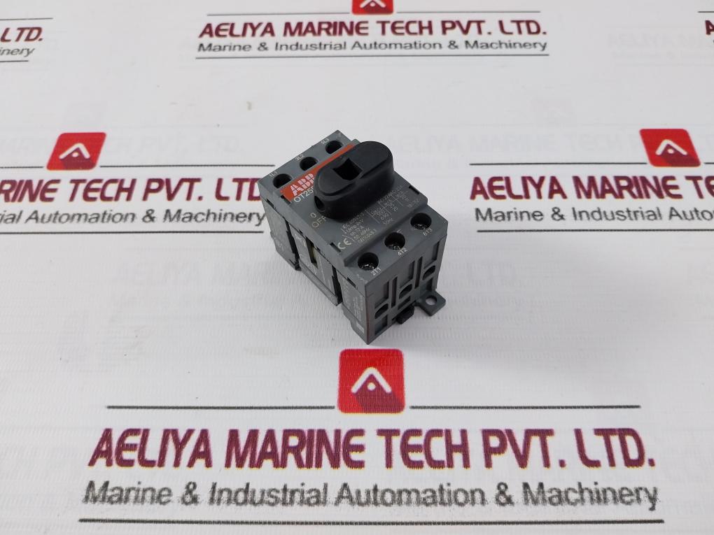 Abb Ot25F3 Disconnect Switch 50-60Hz 32A 60-75°C