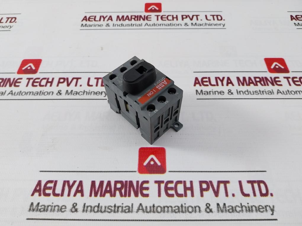 Abb Ot25F3 Disconnect Switch 50-60Hz 32A 60-75°C
